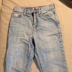 Madewell perfect summer jeans